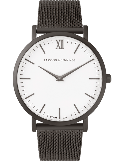 Lj Classic Lugano Milanese 40mm Grey White
