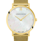 Bernadotte Lugano Milanese 40mm Gold Pearl