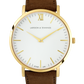Lj Classic Lugano Leather 40mm Gold White