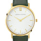 Lj Classic Lugano Leather 40mm Gold White