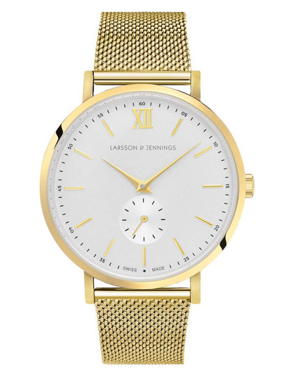 Jura Milanese 38mm Gold White