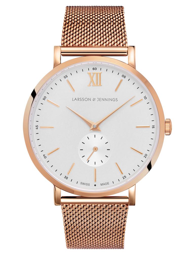 Jura Milanese 38mm Rose Gold White