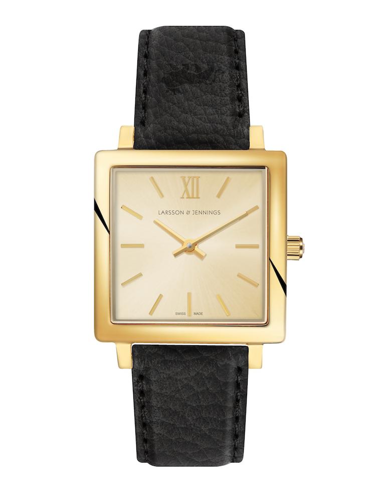 Solaris Norse Leather 34mm Gold