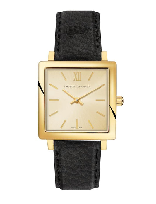Solaris Norse Leather 34mm Gold