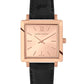 Solaris Norse Leather 34mm Rose Gold