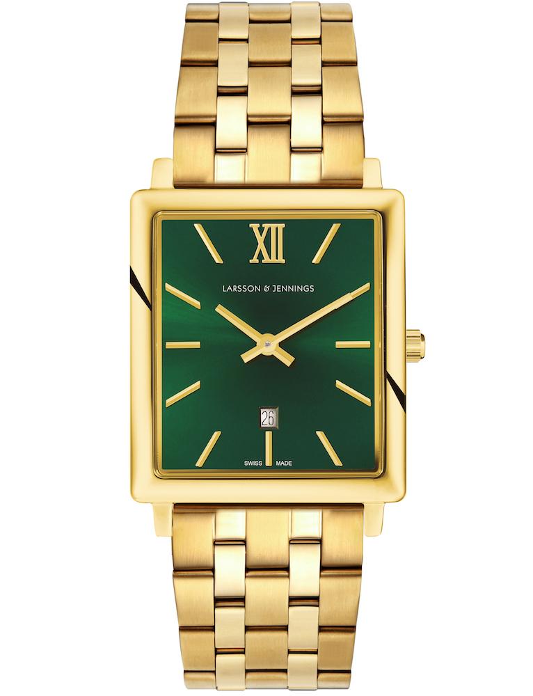 Solaris Norse Vasa Link 40mm Gold Green