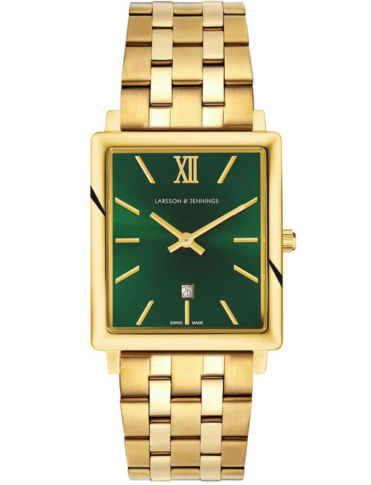 Solaris Norse Vasa Link 40mm Gold Green