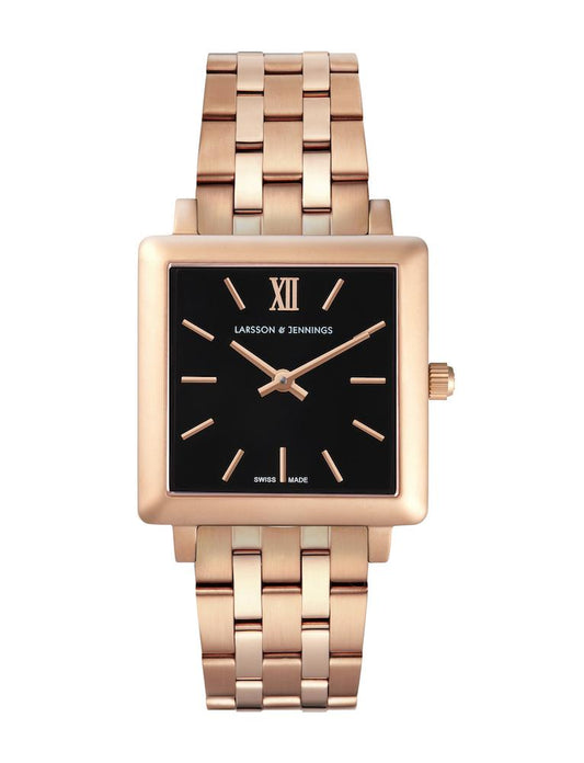 NORSE 34MM ROSEGOLD/BLACK 5 LINK ROSEGOLD
