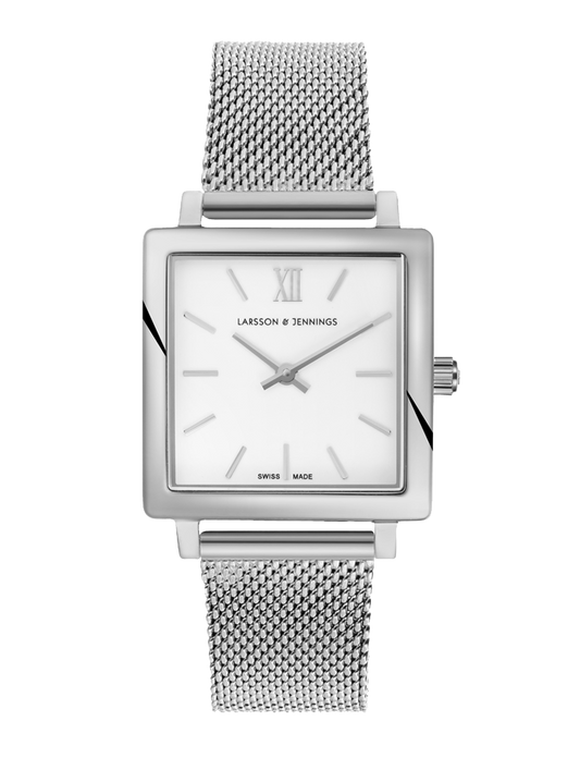 Lj Classic Norse Milanese 34mm Silver White