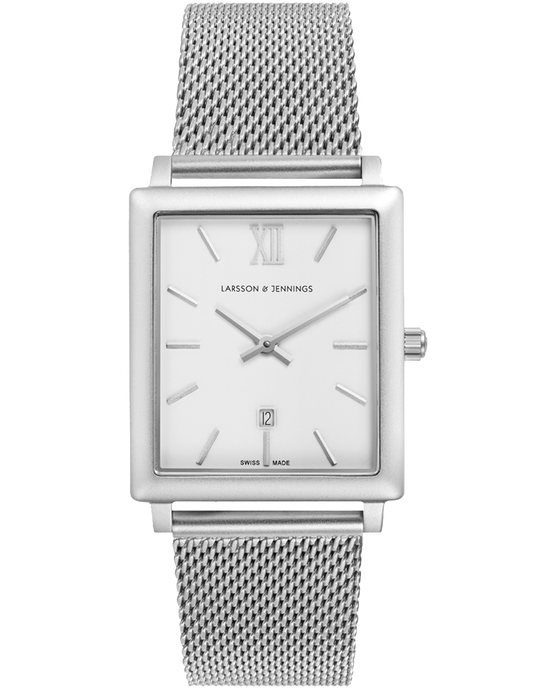 Lj Classic Norse Milanese 40mm Silver White