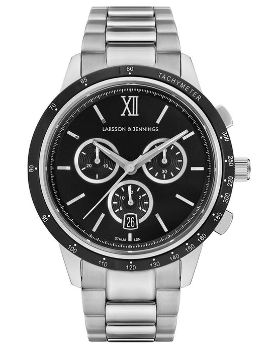 Rally Vasa Link 39mm Silver Black
