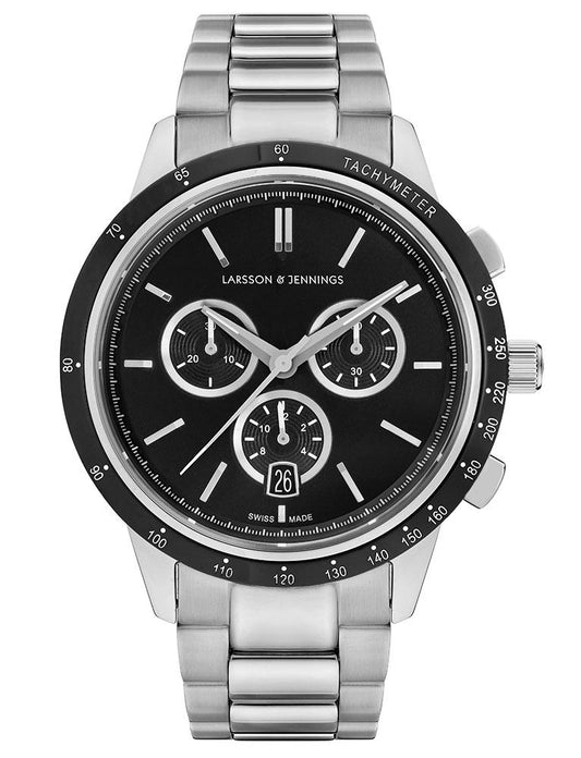 RALLY VASA LINK 41MM SILVER BLACK