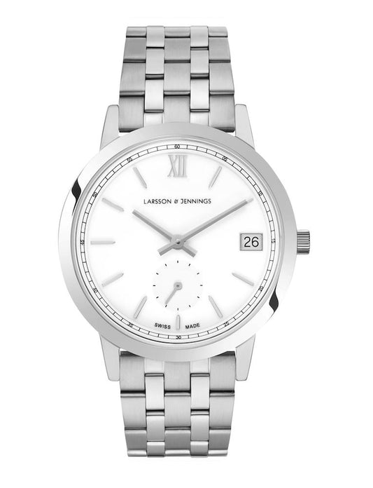 Saxon Vasa Link 33mm Silver White