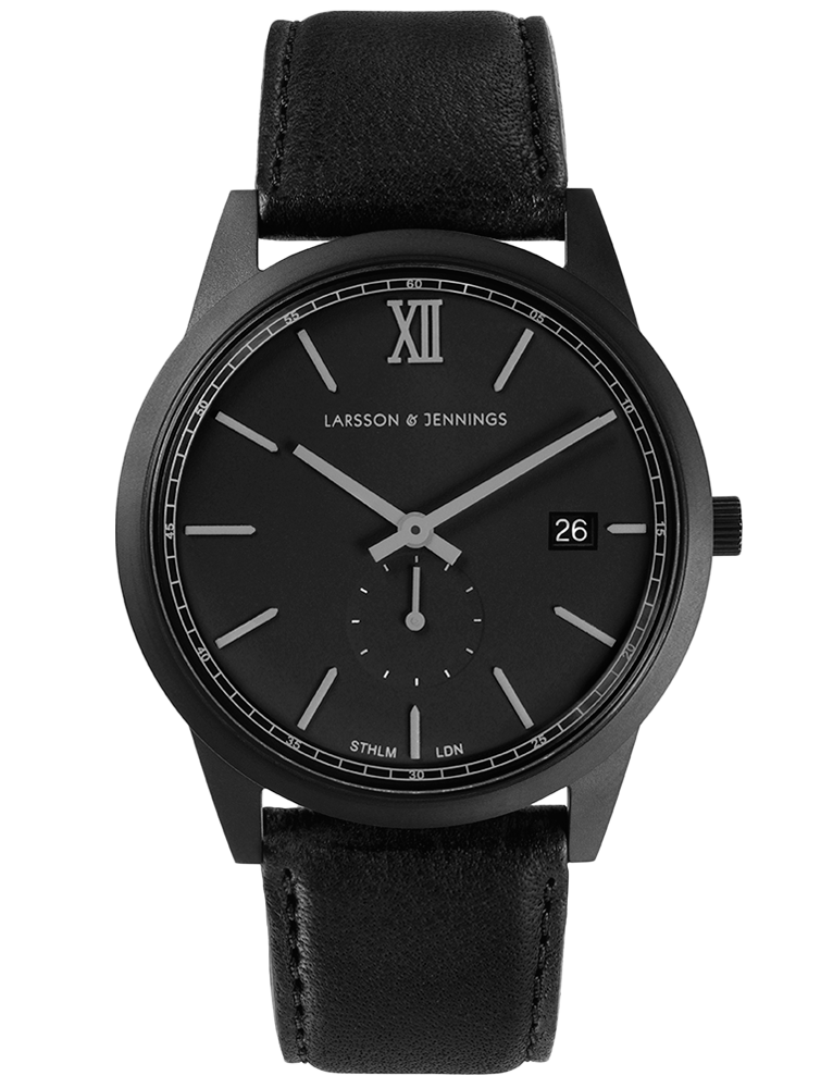 SAXON 39MM BLACK/BLACK