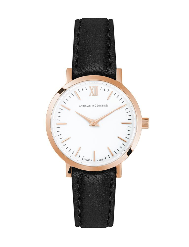 Lj Classic Lugano 26mm Rose Gold White