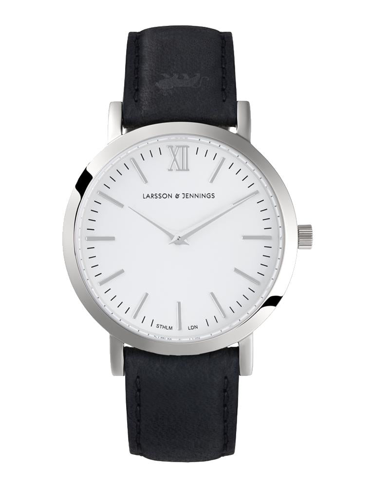 LUGANO 33MM SILVER/WHITE (OLD SKU)