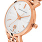 Aurora Vasa Link 26mm Rose Gold White