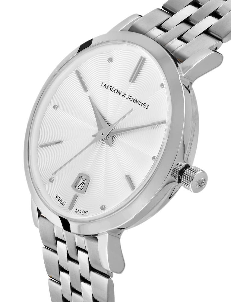 Aurora Vasa Link 26mm Silver White