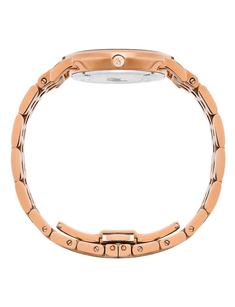 Opera Vasa Link 33mm Rose Gold Charcoal