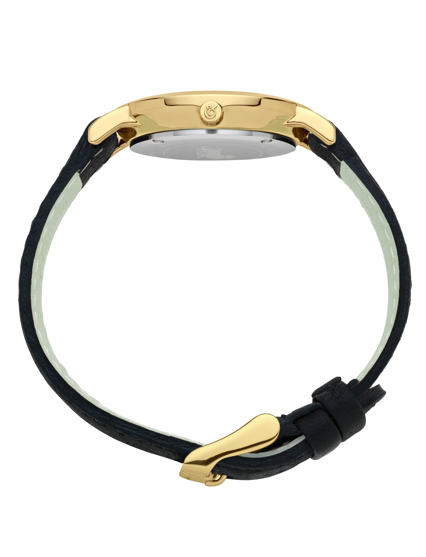 Opera Leather 33mm Gold Silver