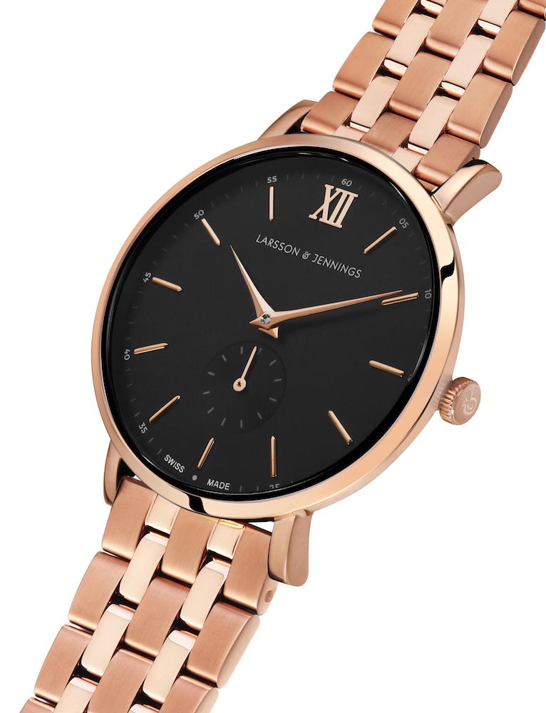 Jura Vasa Link 38mm Rose Gold Black