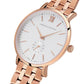 Jura Vasa Link 38mm Rose Gold White