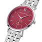Jura Vasa Link 38mm Silver Red