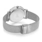 Opera Milanese 38mm Silver White