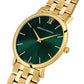 Solaris Lugano Vasa Link 40mm Gold Green