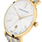 Aurora Vasa Link 38mm Gold White