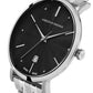 Aurora Vasa Link 38mm Silver Black