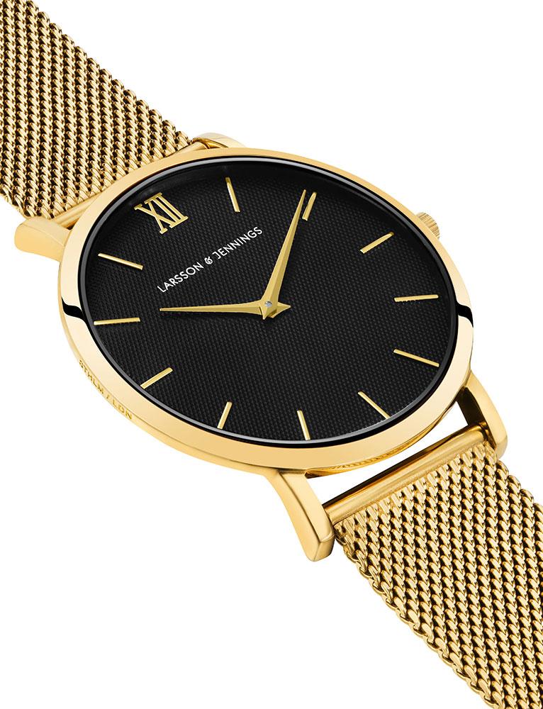 Sloan Pyramid Milanese 40mm Gold Black