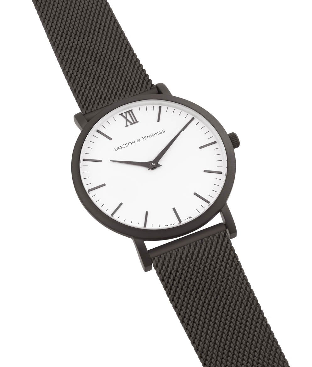 Lj Classic Lugano Milanese 40mm Grey White