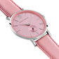 Jura Leather 38mm Silver Pink
