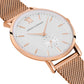 Jura Milanese 38mm Rose Gold White
