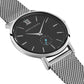 Jura Milanese 38mm Silver Charcoal