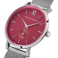 Jura Milanese 38mm Silver Red