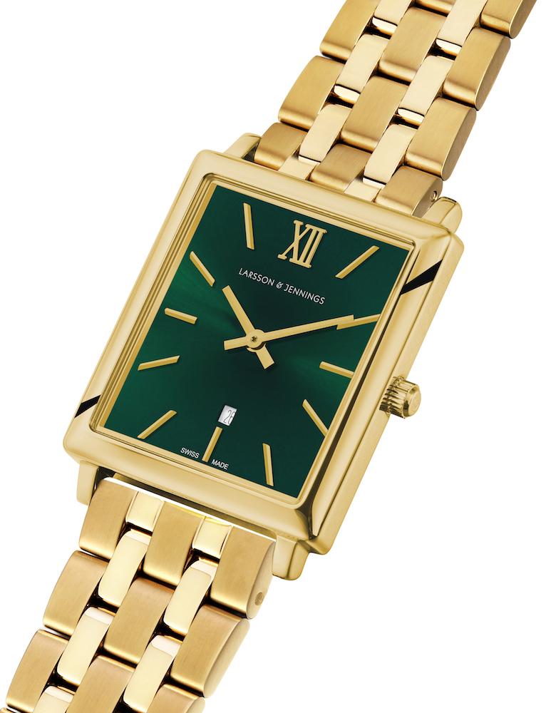 Solaris Norse Vasa Link 40mm Gold Green