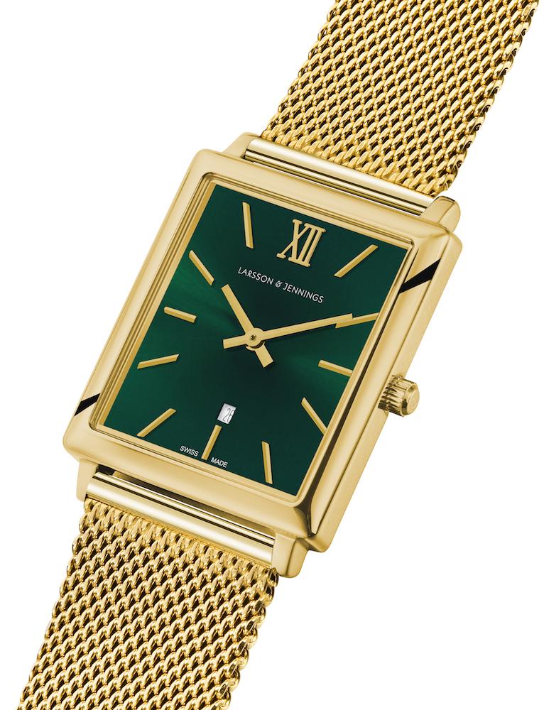 Solaris Norse Milanese 40mm Gold Green