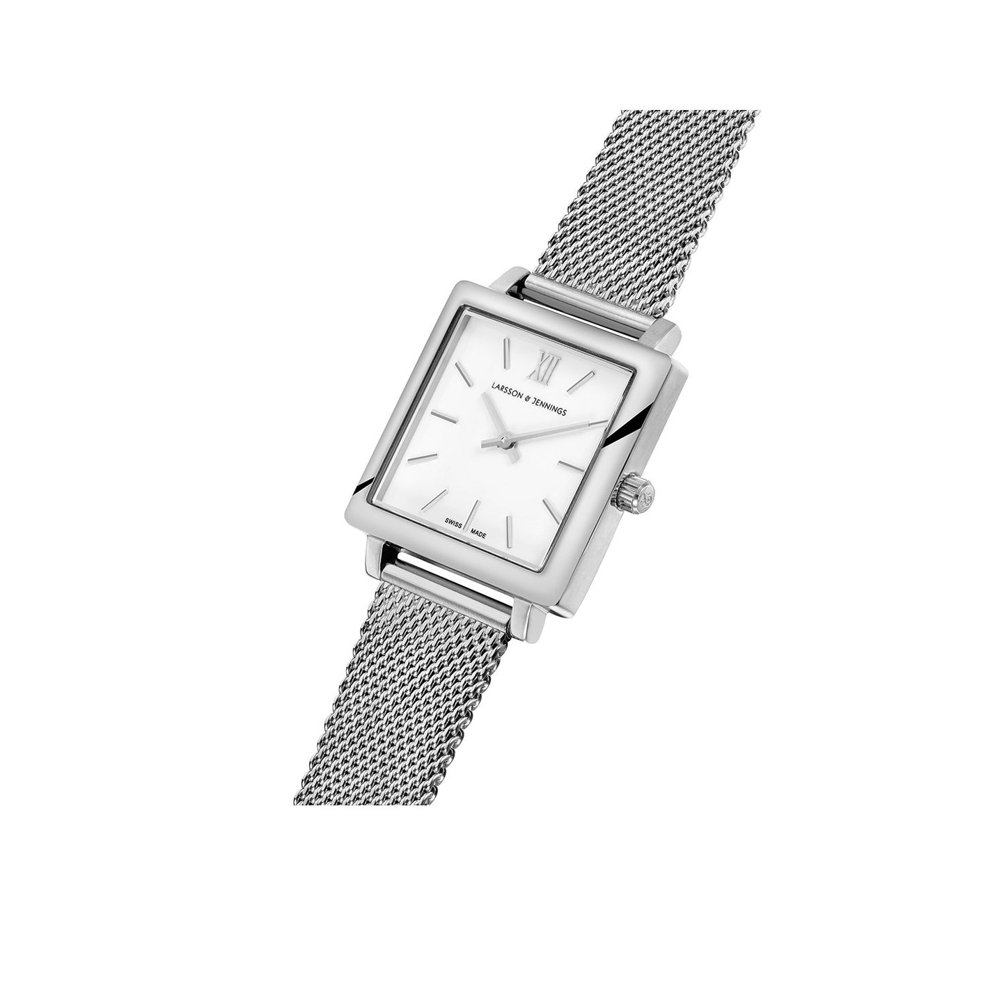 Lj Classic Norse Milanese 34mm Silver White