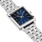 Lj Classic Norse Vasa Link 34mm Silver Navy