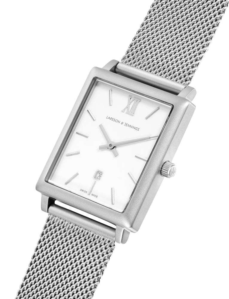 Lj Classic Norse Milanese 40mm Silver White