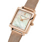 Bernadotte Norse Milanese 34mm Rose Gold Pearl