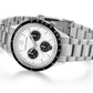 Rally Vasa Link 39mm Silver Black White