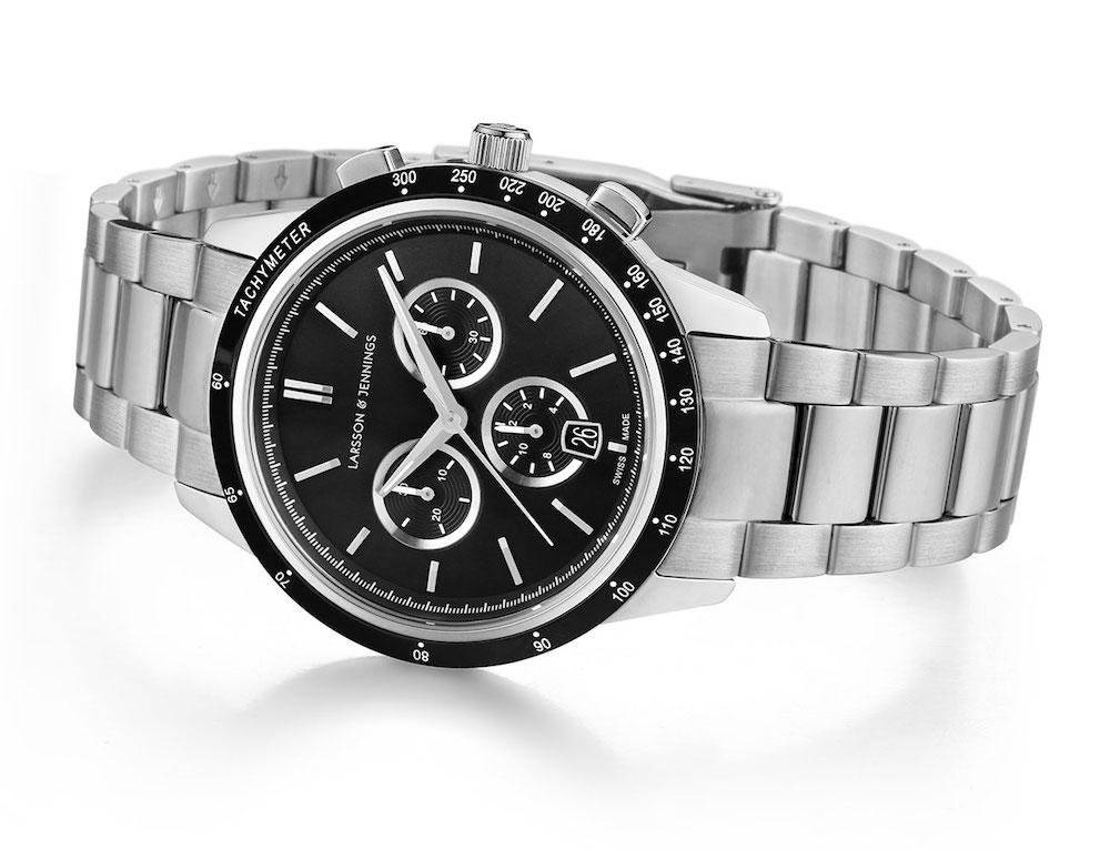 RALLY VASA LINK 41MM SILVER BLACK