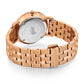 Opera Vasa Link 33mm Rose Gold Charcoal