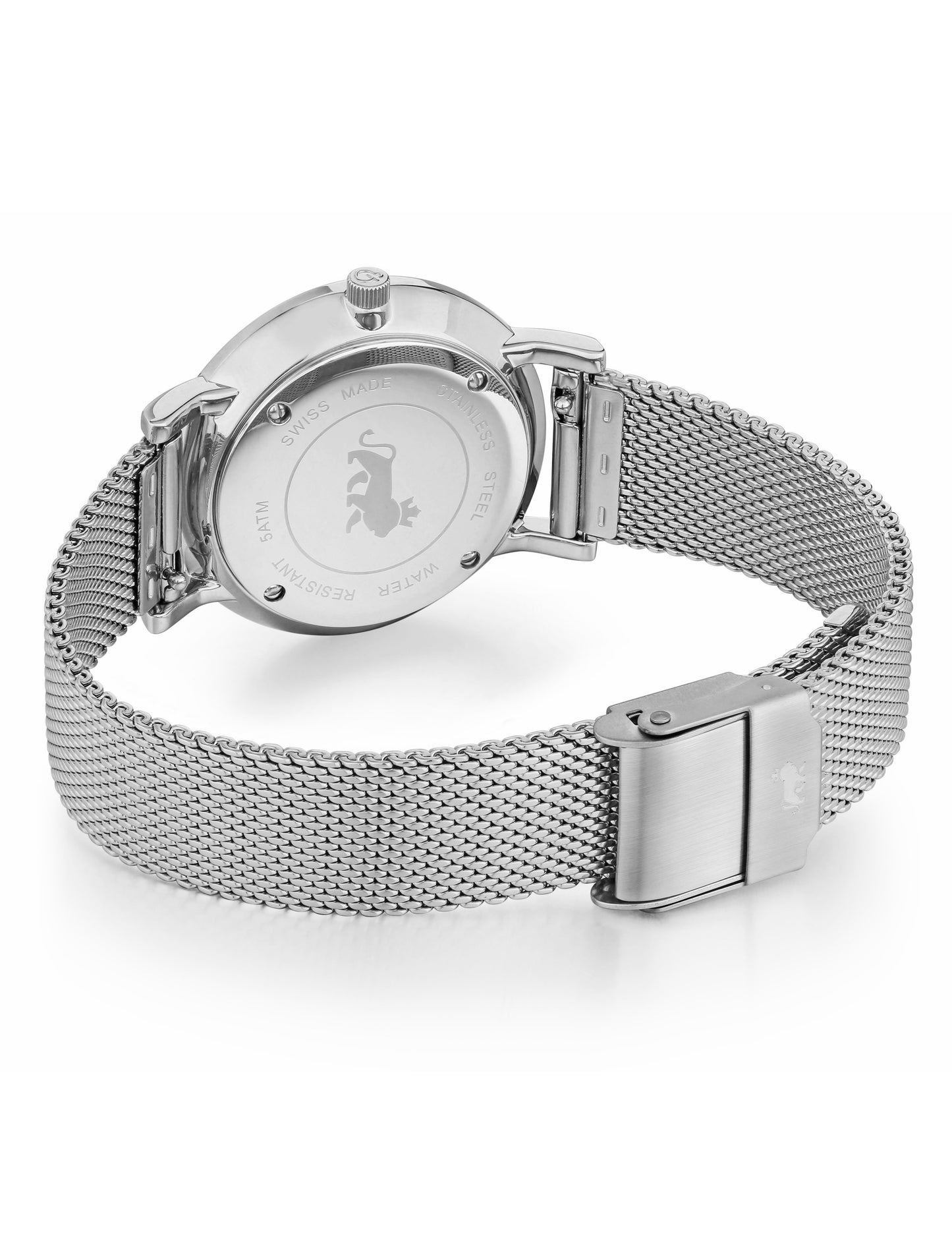 Opera Milanese 33mm Silver White