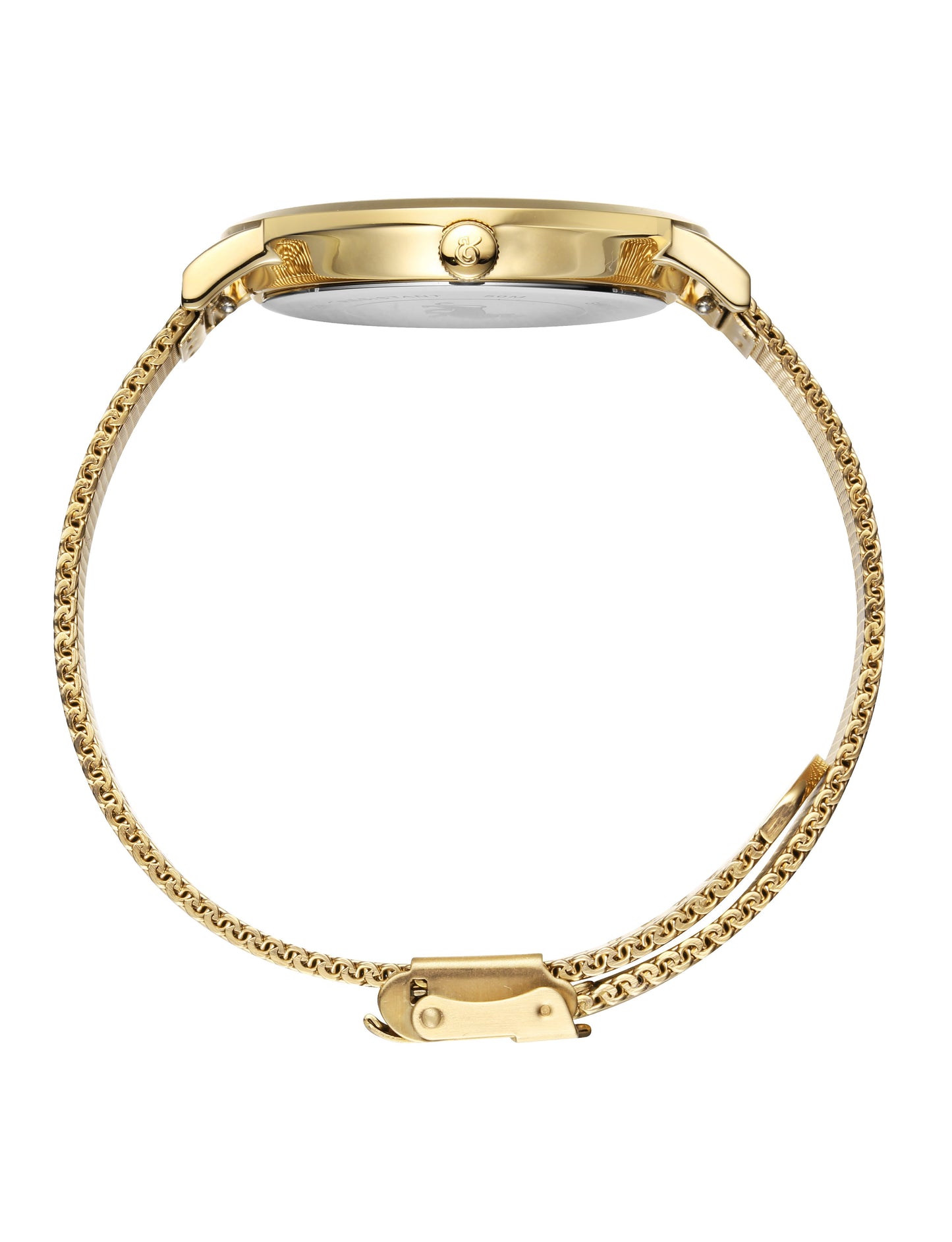 Aurora Milanese 38mm Gold White