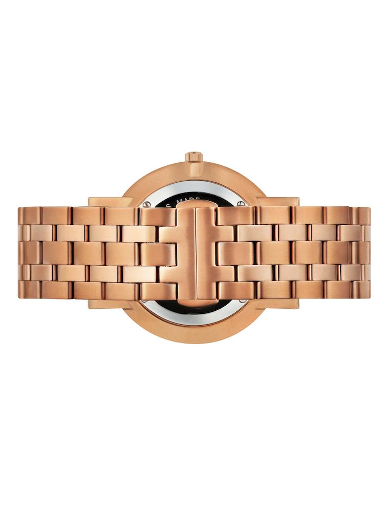 Jura Vasa Link 38mm Rose Gold Black