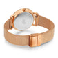 Opera Milanese 38mm Rose Gold White
